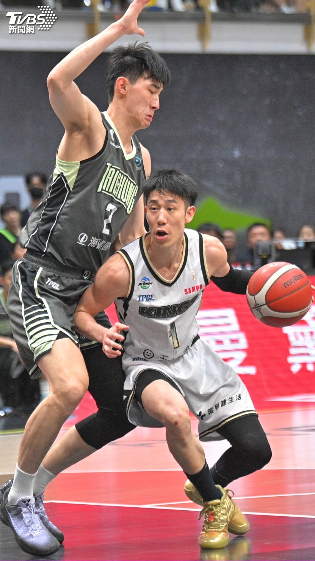 TPBL總冠軍賽G5夢想家力拼新北國王。(圖/胡瑞麒攝)