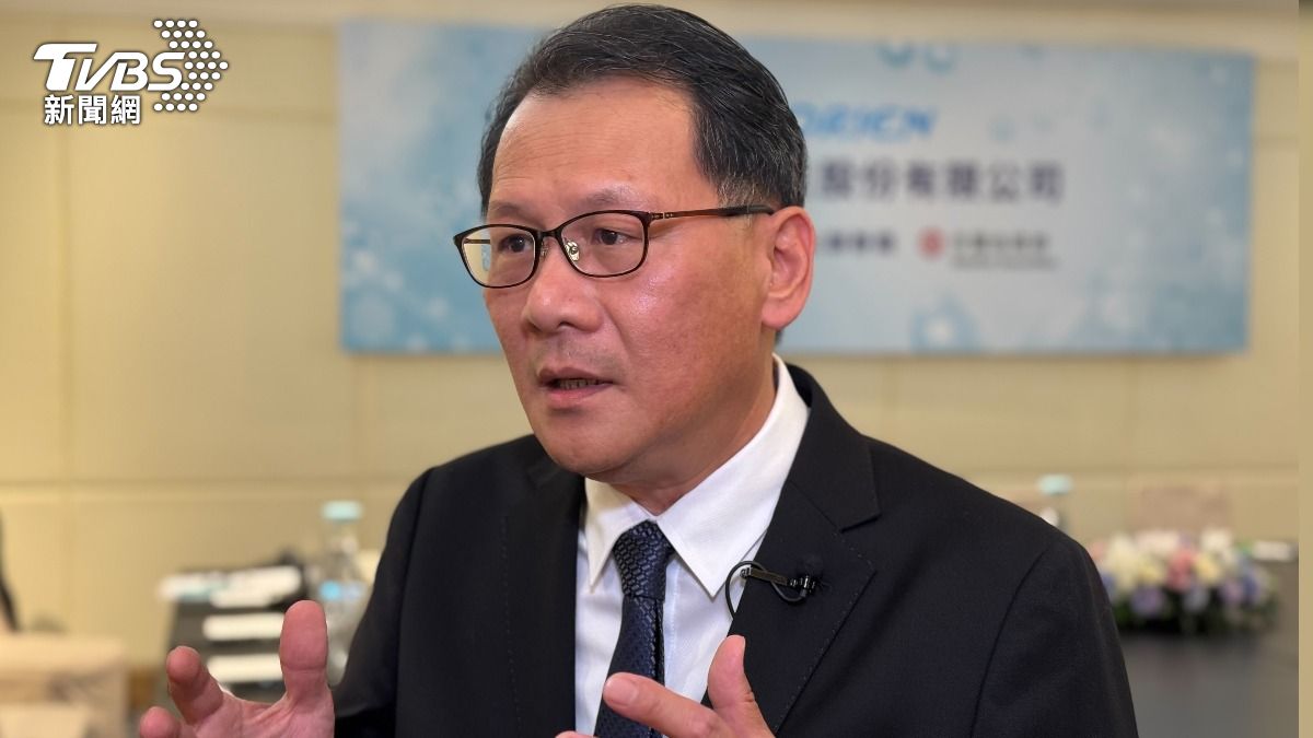 海昌生技總經理何信裕。(圖/謝佩穎攝)