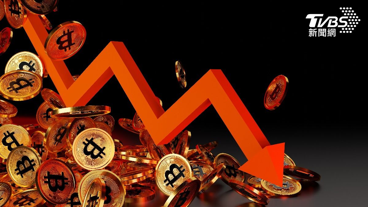 全球最大加密貨幣比特幣2日跌破6.7萬美元大關。(示意圖／shutterstock 達志影像)