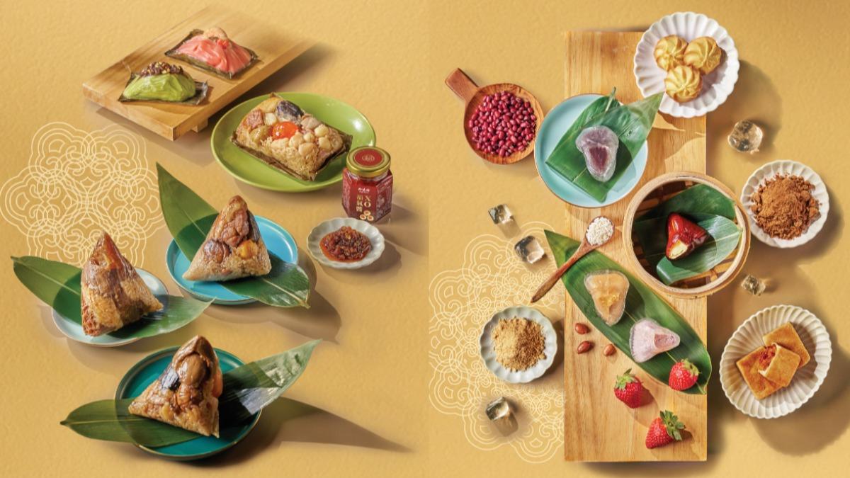 台北福華大飯店推出「丙午馬年・花現福氣」端午禮盒。(圖/翻攝自台北福華大飯店粉專)