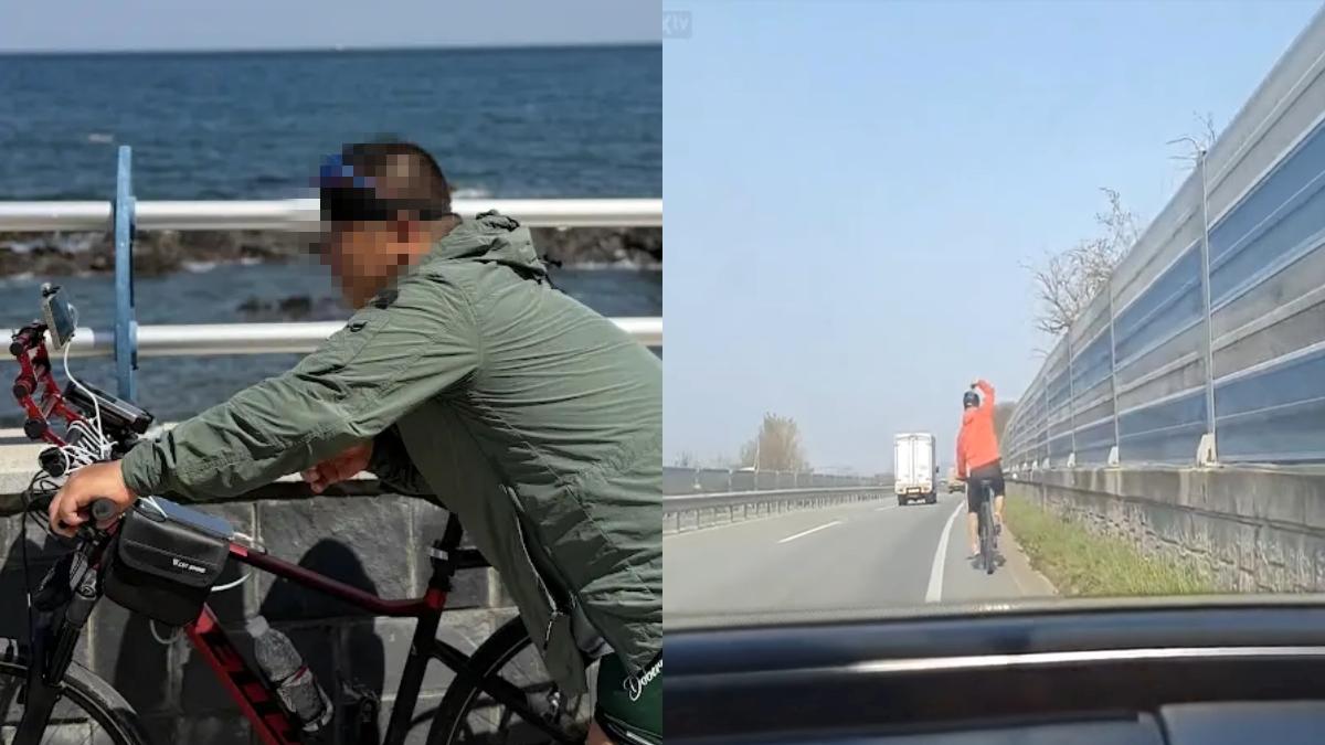 150人目睹命喪國道!黑道網紅騎單車直播「被卡車撞死」 最後發文曝