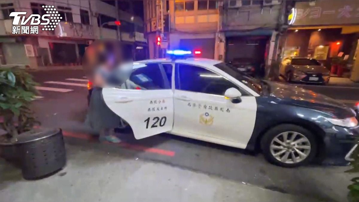 銀樓老闆娘奮力抵抗,全身多處擦挫傷,感謝見義勇為的熱心民眾。(圖/TVBS)