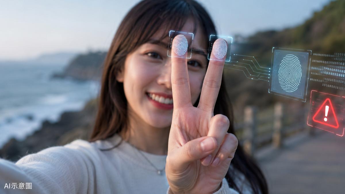 指紋照片恐遭盜取?專家強調沒那麼容易。(圖/TVBS)