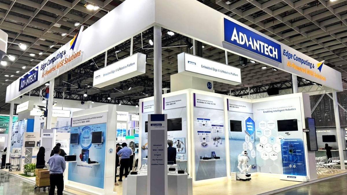 研華COMPUTEX以四大展區擘劃邊緣 AI 最新布局,涵蓋邊緣 AI 軟體與機器人平台、工業自動化。(圖/研華提供)