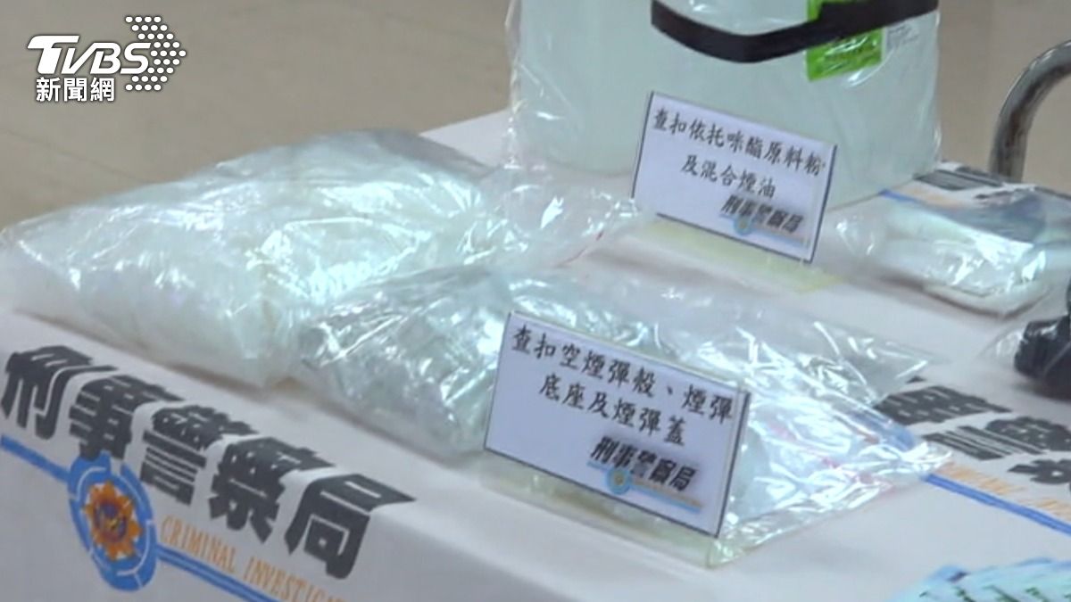 毒鴛鴦頻租房分裝喪屍煙。 (圖/TVBS)