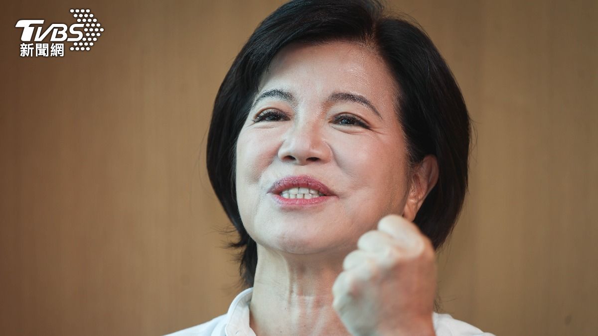 國民黨花蓮縣長參選人游淑貞提到跟支持者發生擦撞，對方還不忘喊「凍蒜」。（圖／華子琛攝）