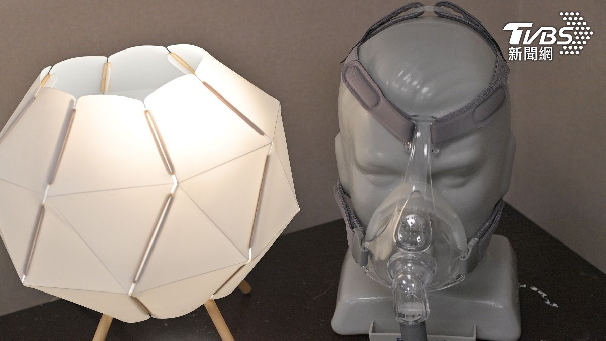 睡眠呼吸器要價不斐。(圖／胡瑞麒攝）
