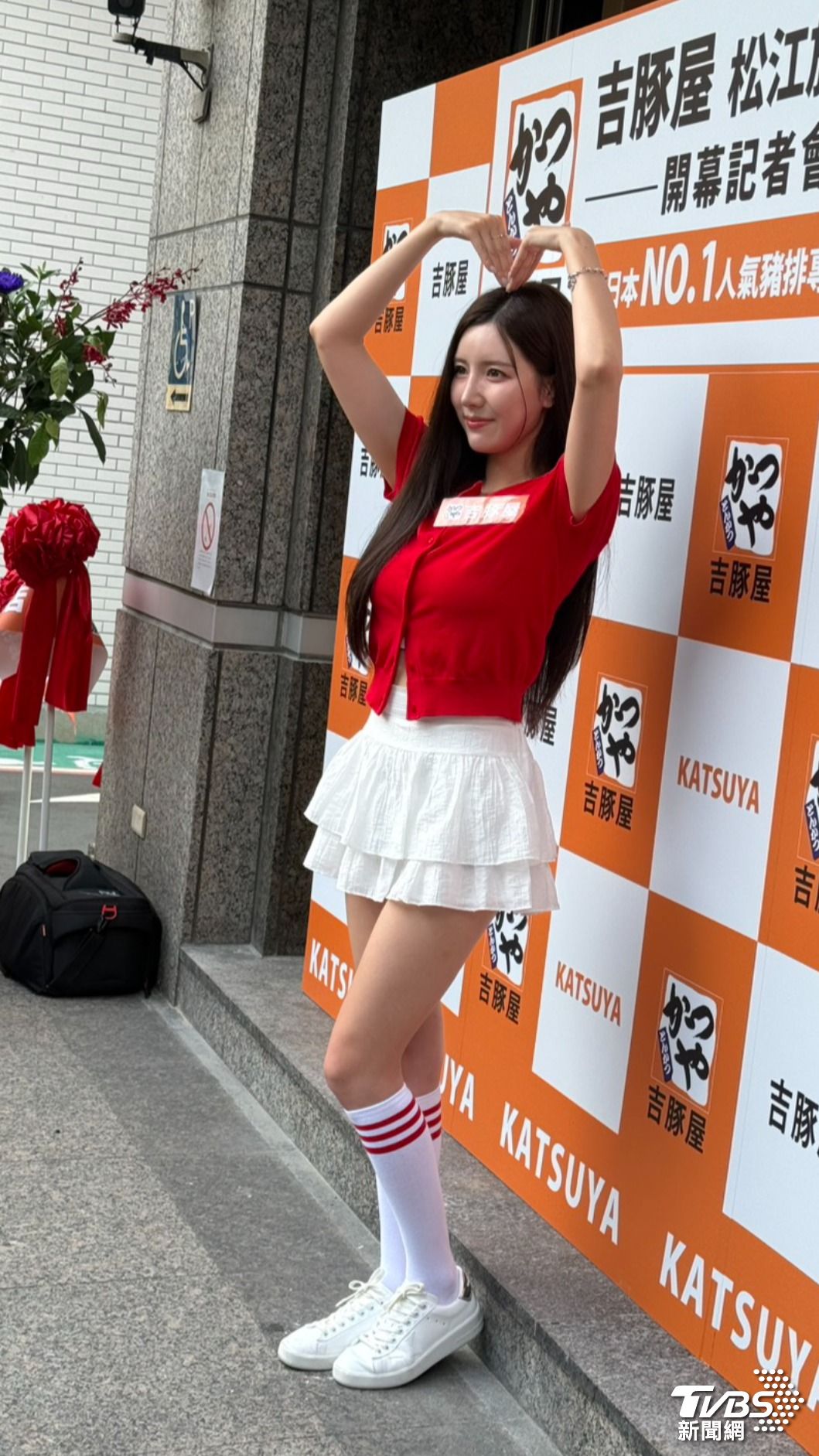 南珉貞出席開幕活動。(圖/林彥君攝)