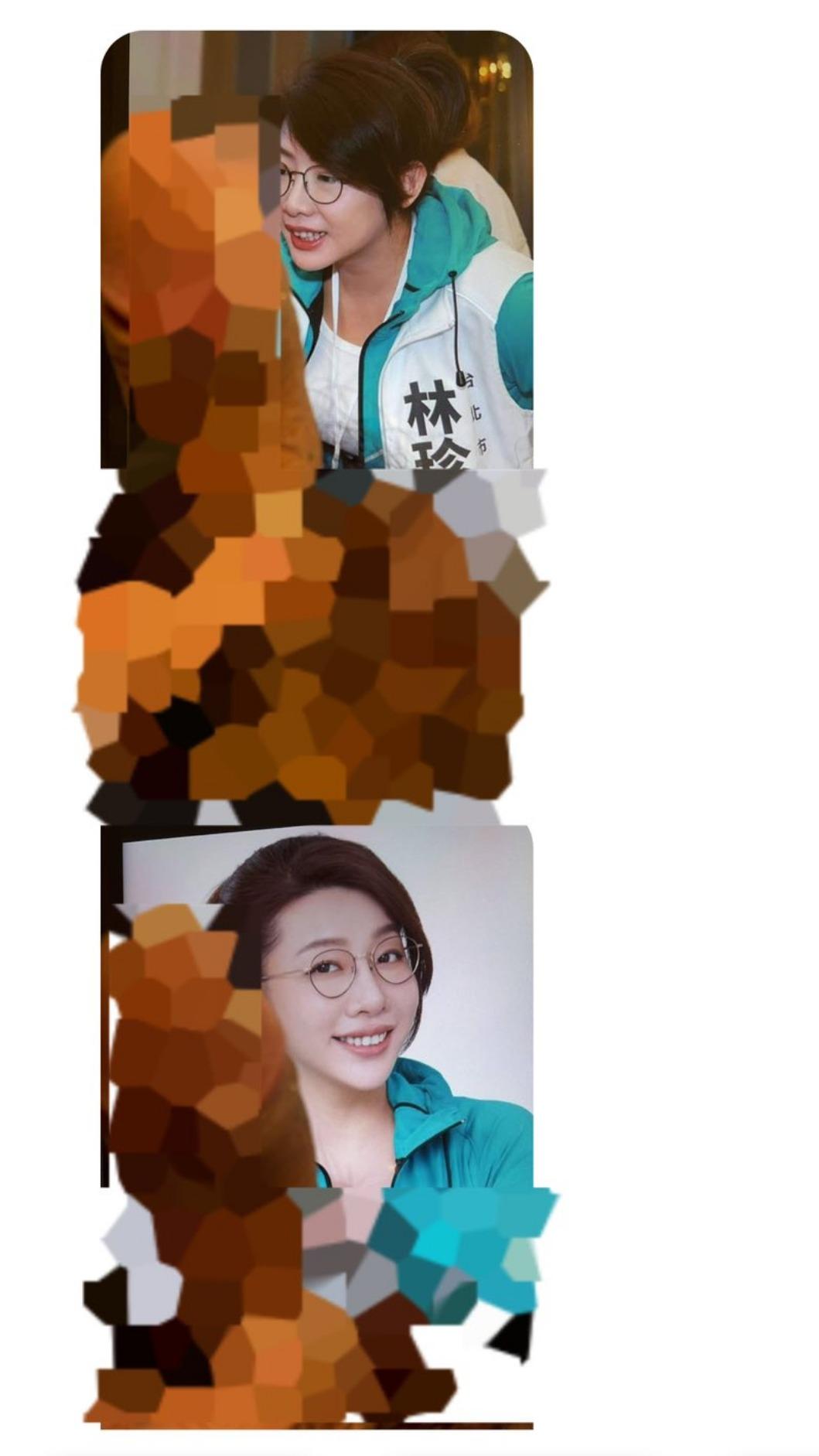 林珍羽長期收到陌生噁男傳生殖器照。(圖/翻攝自林珍羽臉書)
