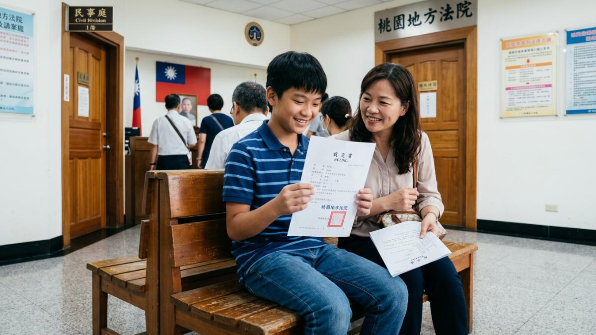 「答應爸爸了」13歲兒為守生前約定主動提改姓 桃院裁准
