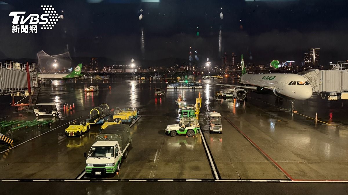 快訊/松山機場「雷雨當空」!暫停地面作業 部分航班恐延誤