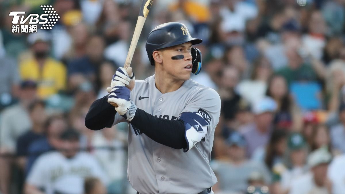 MLB/洋基重創!「法官」Judge肋骨骨折 至少休兵4週