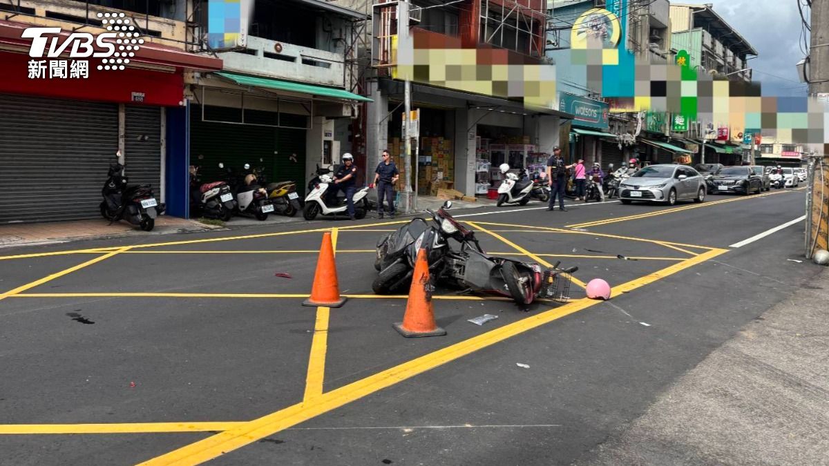 台中-太平區-死亡車禍-太平路機車相撞-台中車禍-太平路車禍-82歲嬤車禍不治-機車路口碰撞-太平區車禍-永豐路車禍