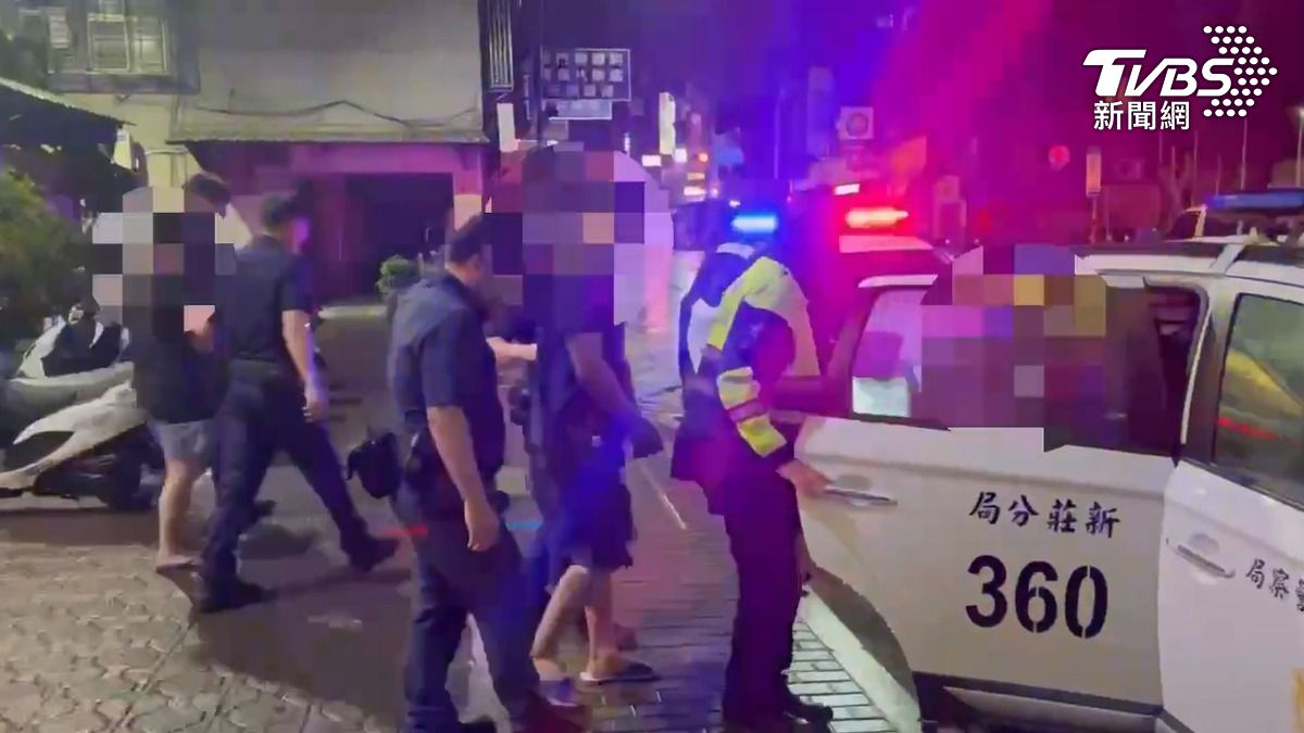 許男等3人涉嫌違反《刑法》妨害秩序罪，全案移送新北地方檢察署做後續偵辦。（圖／TVBS）