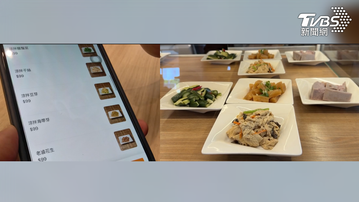 萬物皆漲的時代,連小吃店的小菜價格都令消費者咋舌,高雄知名水餃名店果貿吳媽家被網友發現,小菜如今均一價要99元,直逼百元大關(圖/TVBS)