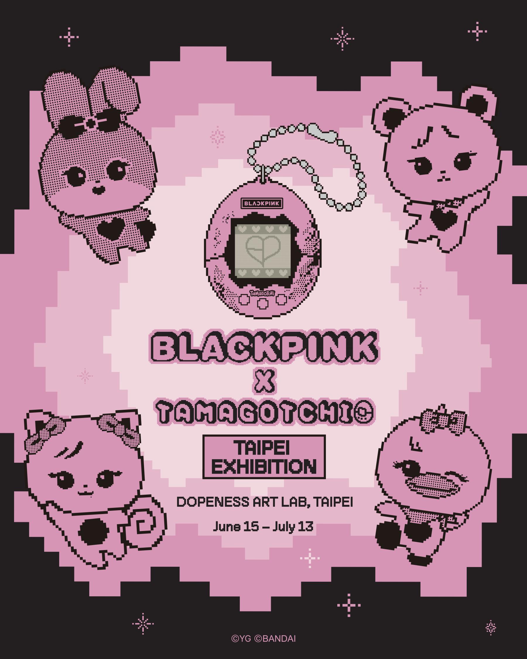 BLACKPINK的像素角色超萌,已讓粉絲直呼絕對要入手週邊。(圖/翻攝自YG官網)
