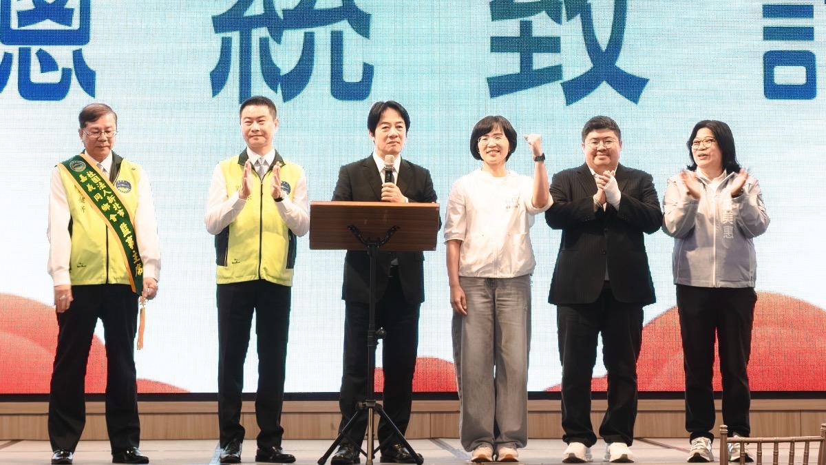 累了?賴清德推薦蘇巧慧錯喊「海獺媽媽」 本人急糾正:是水獺