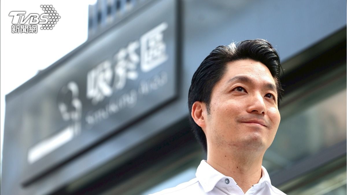 台北市長蔣萬安今年1月宣布推動無菸城市。(圖/華子琛攝)
