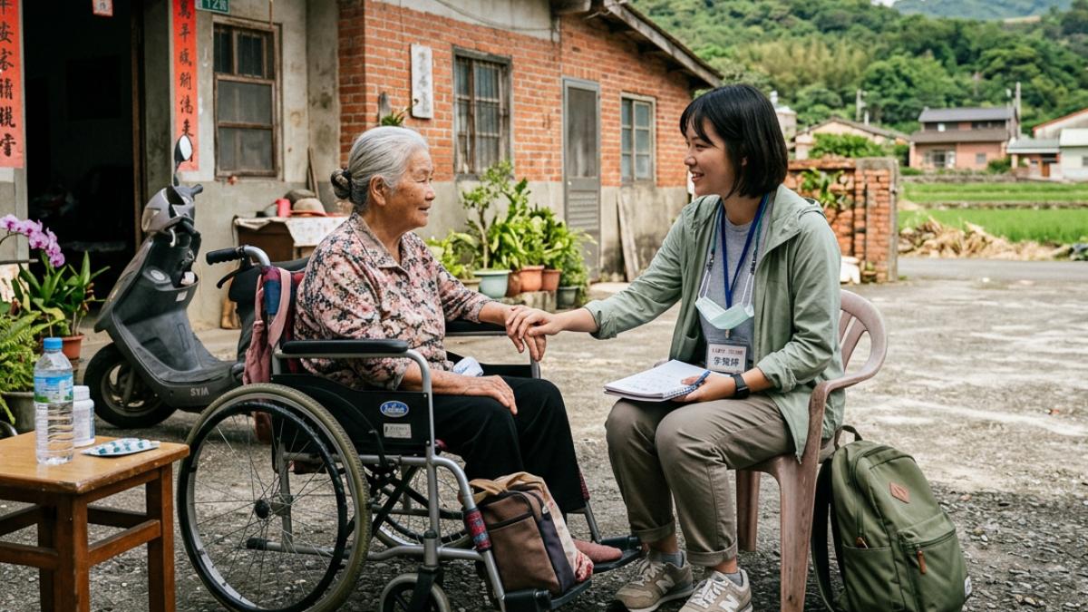 有些獨居長輩仍居住在偏僻地點。(示意圖/AI生成)
