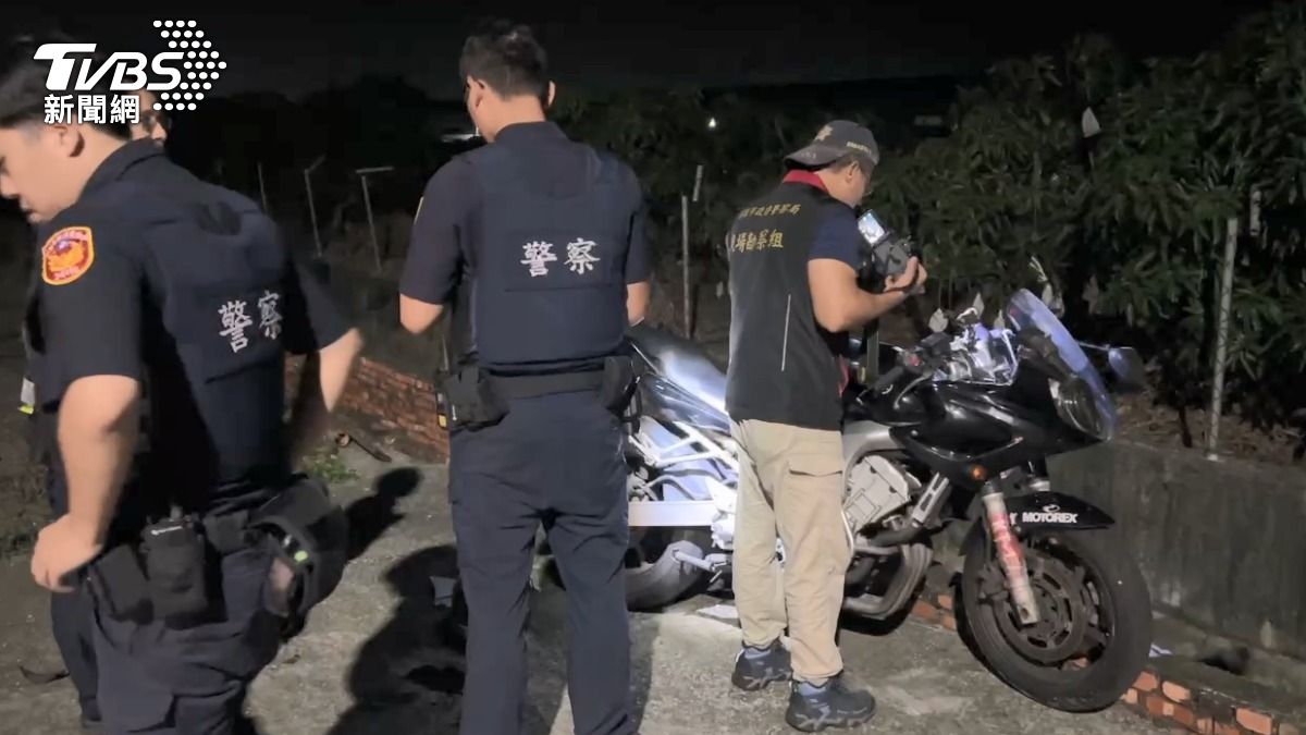 警方獲報趕抵現場。（圖／TVBS）