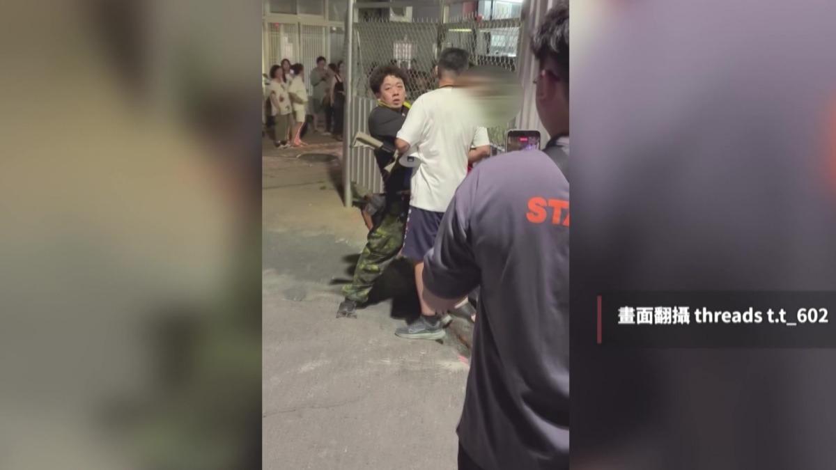 演唱會邀王識賢竟有少年持槍！入戲太深喊找「仁哥」當場被壓制。(圖／Threads t.t_602)