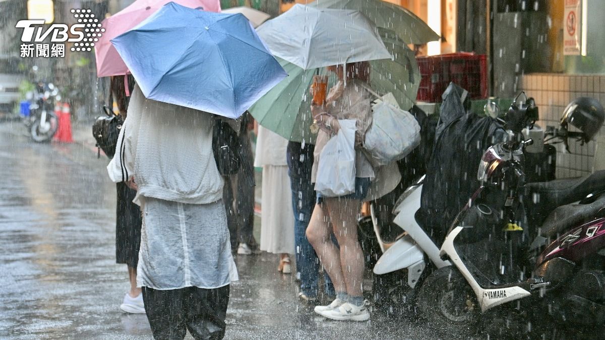 明天天氣/雷雨狂炸!週二、三雨勢最猛 放晴時間曝