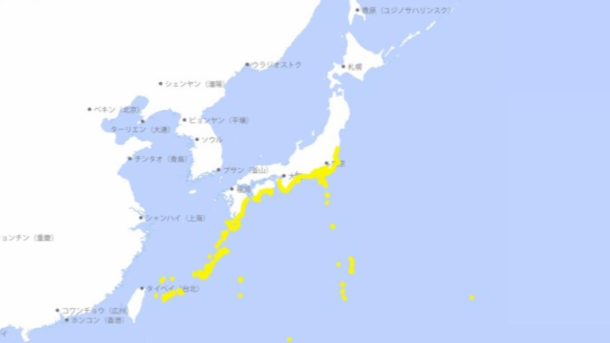 菲律賓8.2強震！日本沿海多地急發海嘯警報　「首波抵達時間」曝