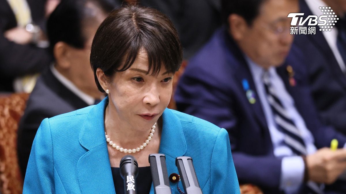 日本首相高市早苗。　（圖／達志影像美聯社）