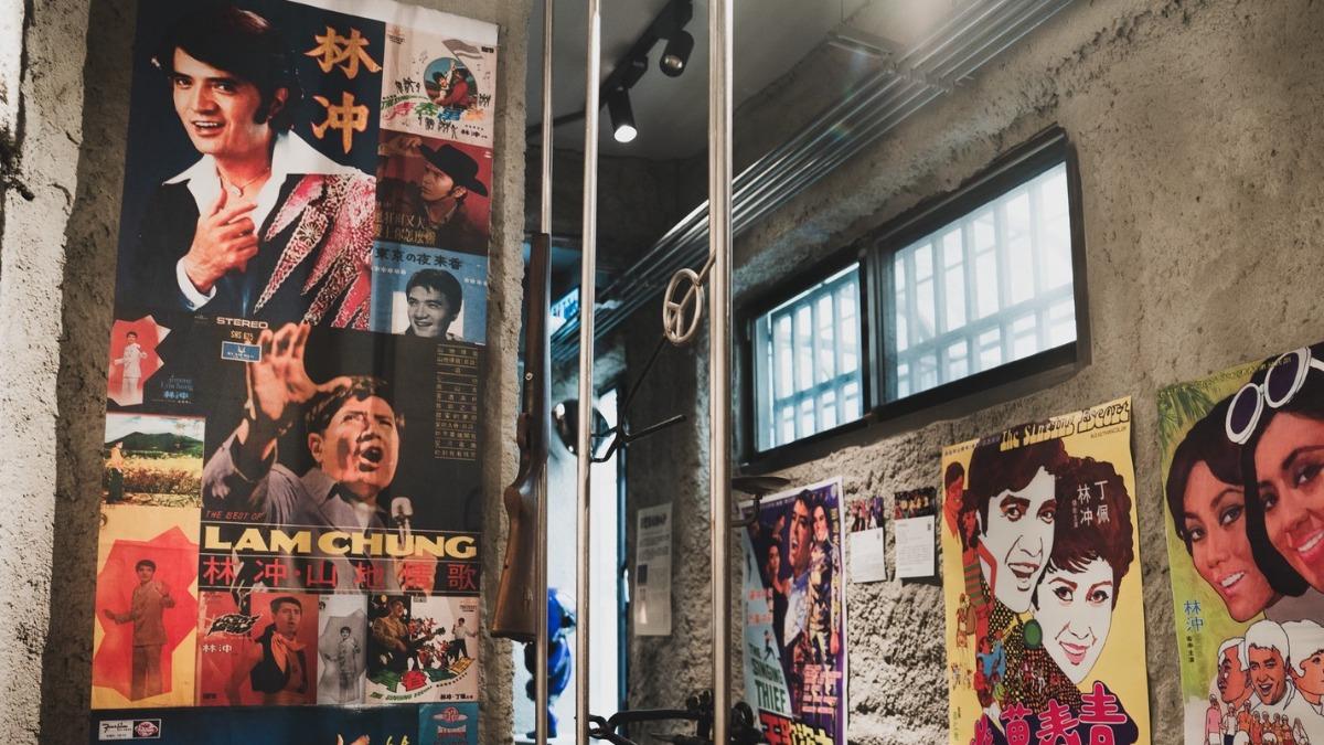 台北聲色 Sounds Good 黑膠咖啡館特地舉辦《鑽石永遠亮晶晶:林沖傳奇特展》。(圖/聲色提供)