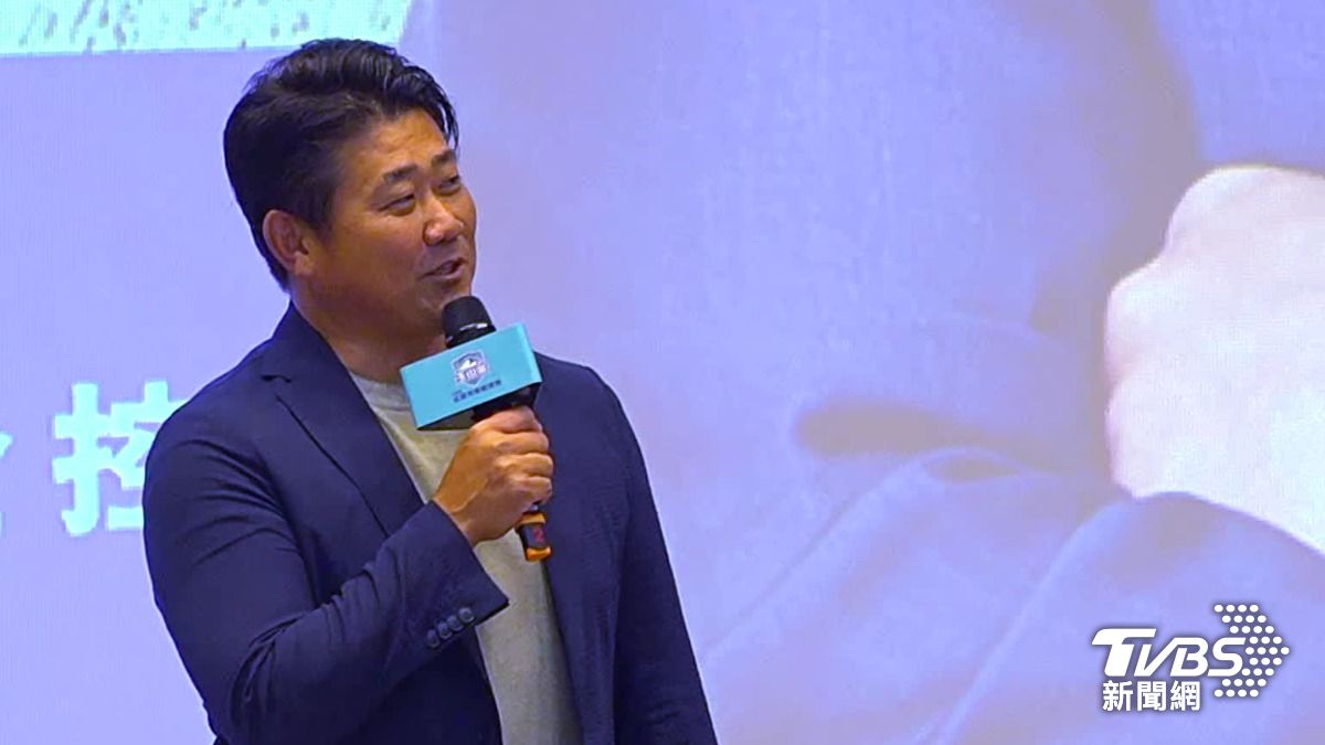 松坂大輔來台。(圖/TVBS)