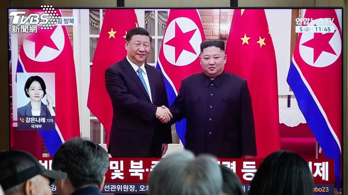 習近平8日訪問北韓。資料照片。(圖/達志影像美聯社)