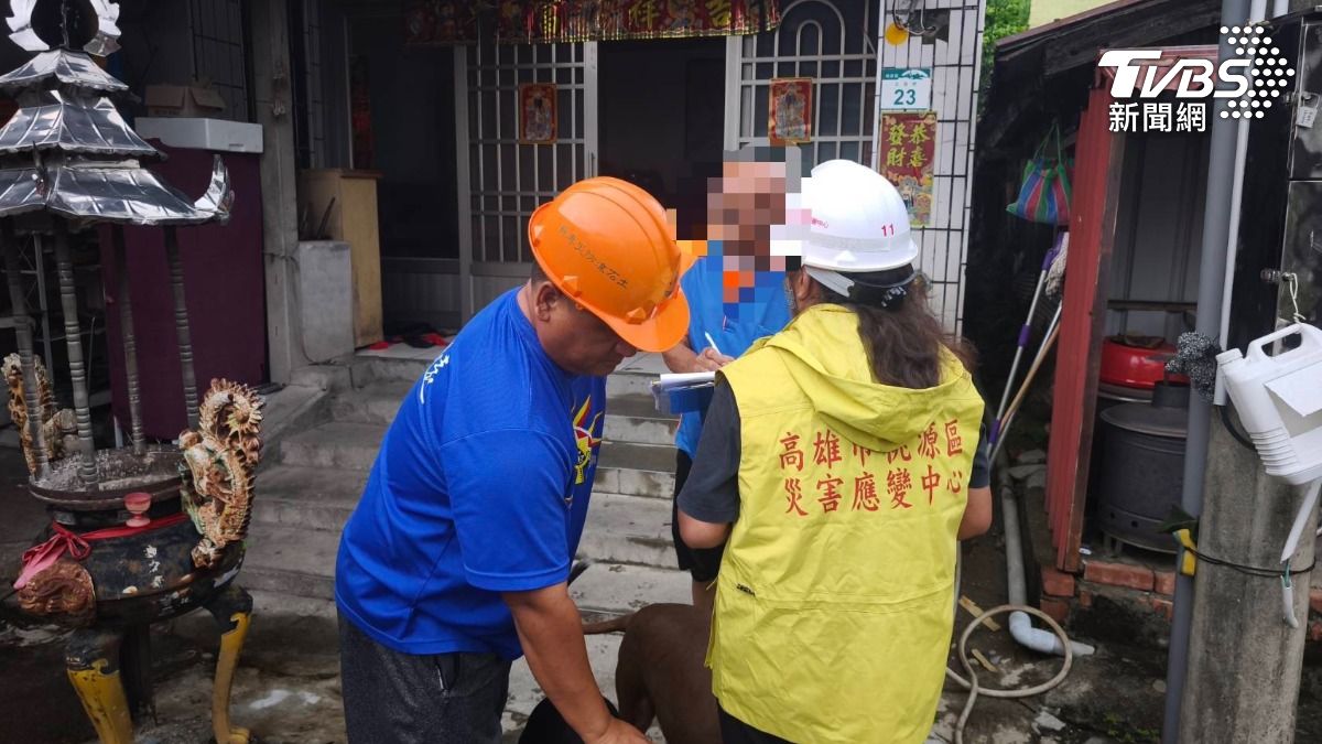 氣象署發布9日山區仍有豪大雨，加上有68條黃色土石流警戒，高雄市8日天黑前，預防性撤離1681人。（圖／TVBS）