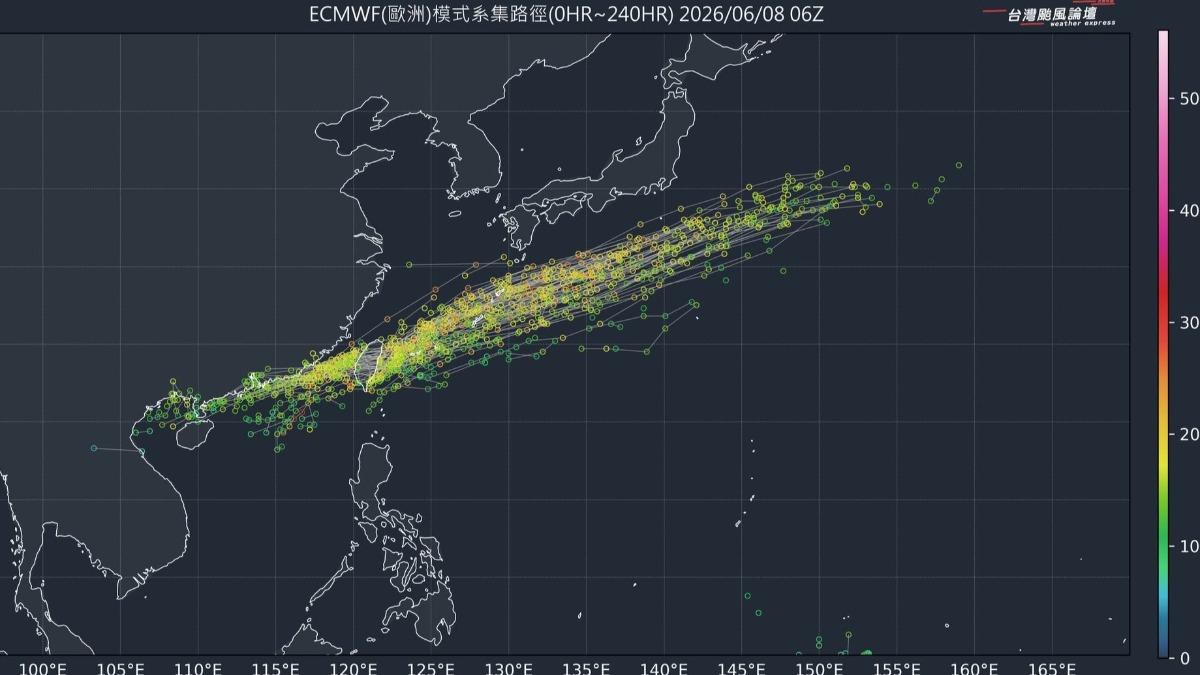 廣東海域冒「渦漩」正對台灣!專家示警挑戰熱帶低壓:雨恐更猛