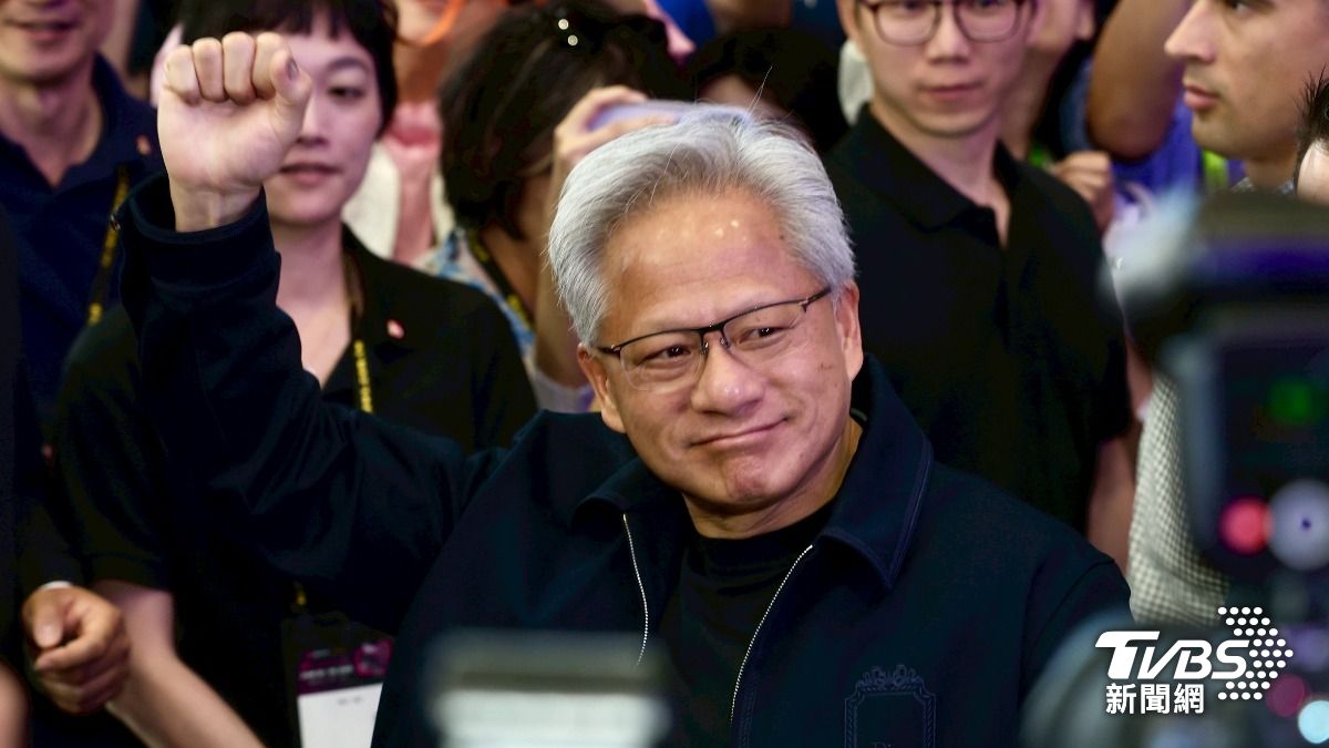 黃仁勳表示,雖然拒絕出席聽證會,但願意在輝達總部接待參議員Elizabeth Warren。(圖/華子琛攝)