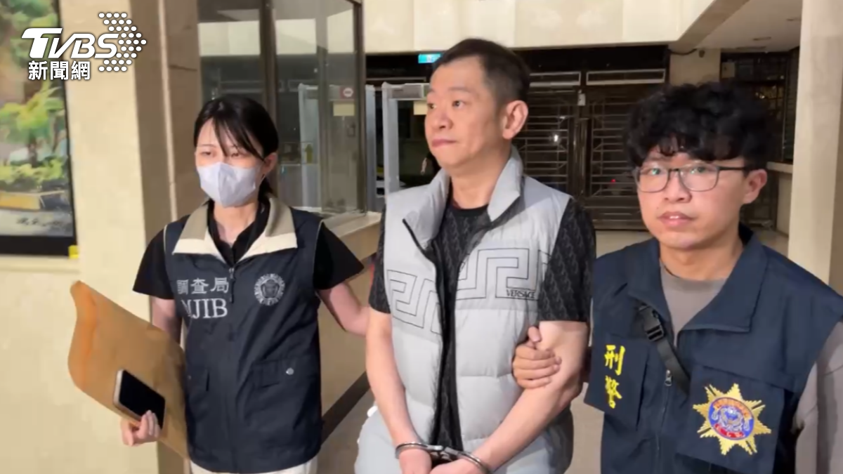 華訊電能執行長謝博鈞因違反銀行法遭檢方聲押禁見。(圖/TVBS)