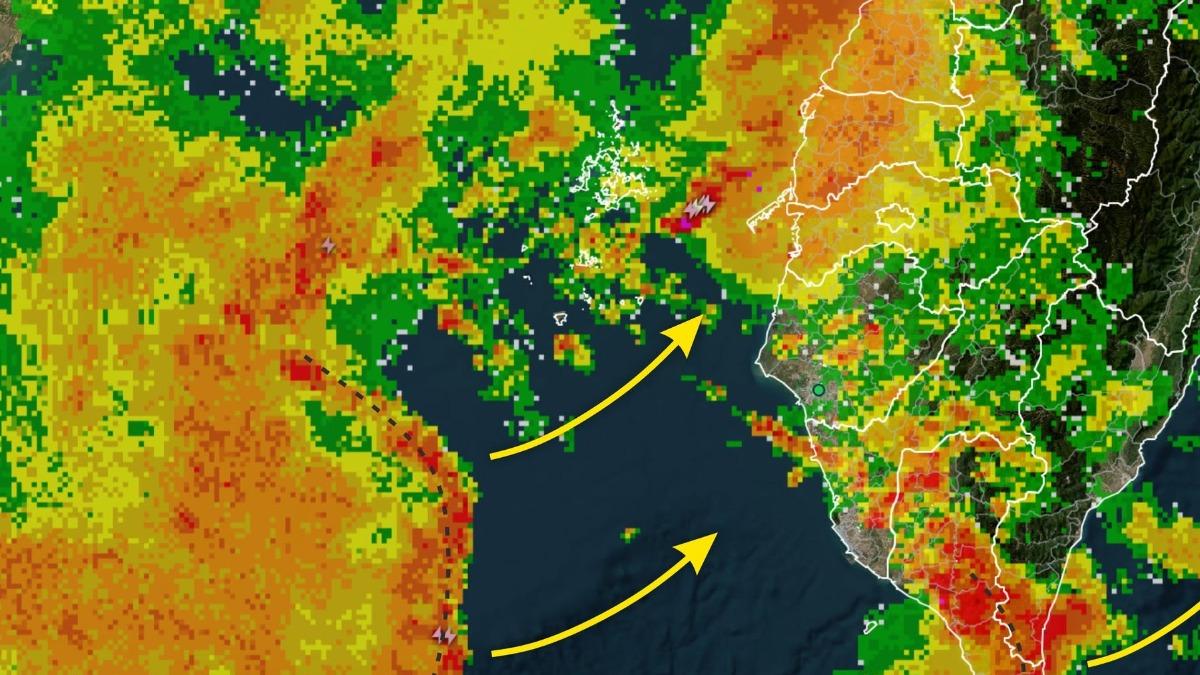 梅雨鋒面今才正式抵達!大範圍雷雨帶衝台 粉專:這地皮繃緊