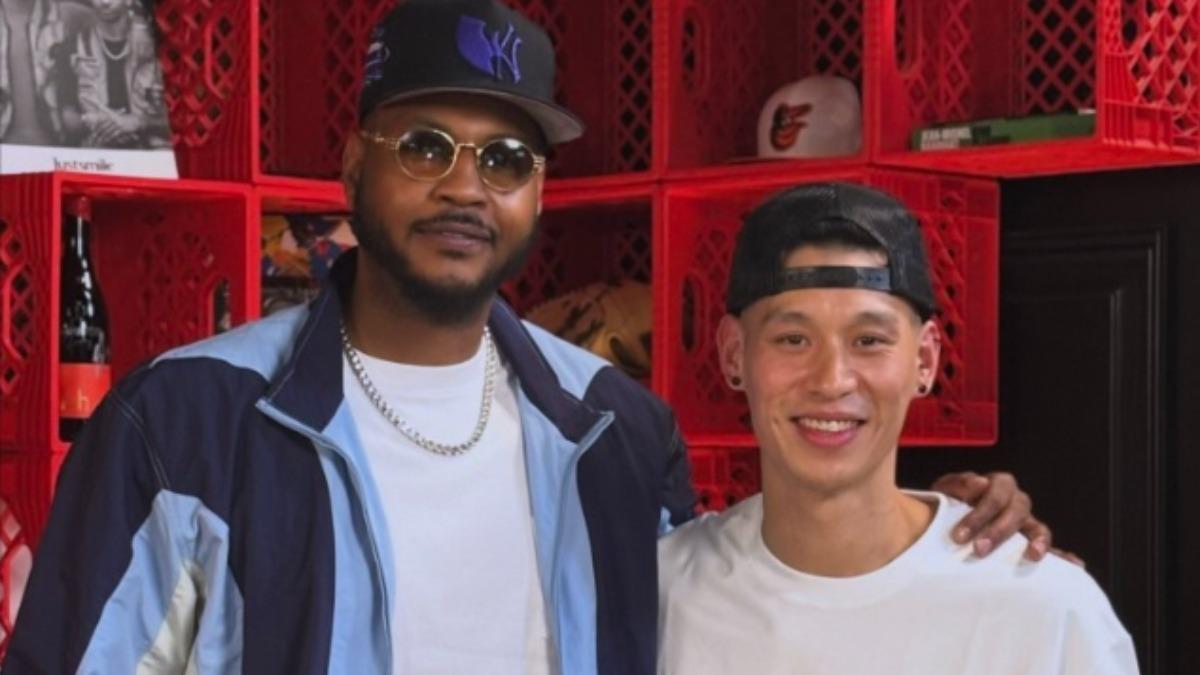 NBA/14年恩怨有解?林書豪貼甜瓜摟肩照 曝將登《7PM》