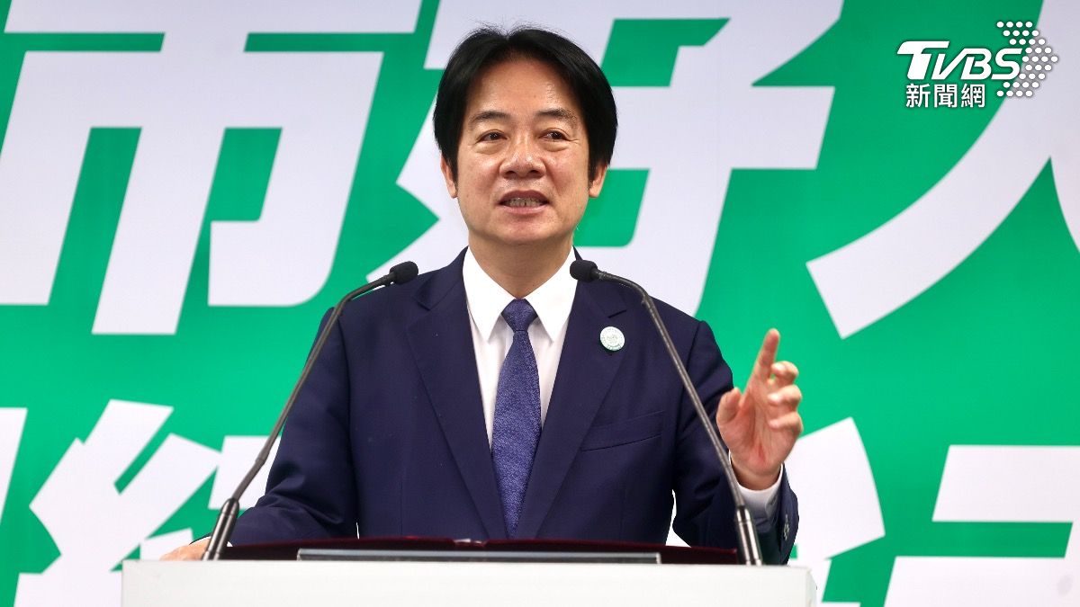 賴清德親自推薦鄭朝方。（圖／華子琛攝）