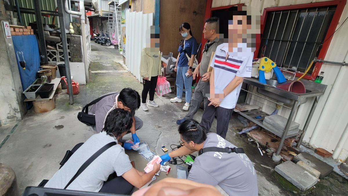 毒駕不斷警方反向追查,藥頭陸續就逮。(圖/宜蘭分局)