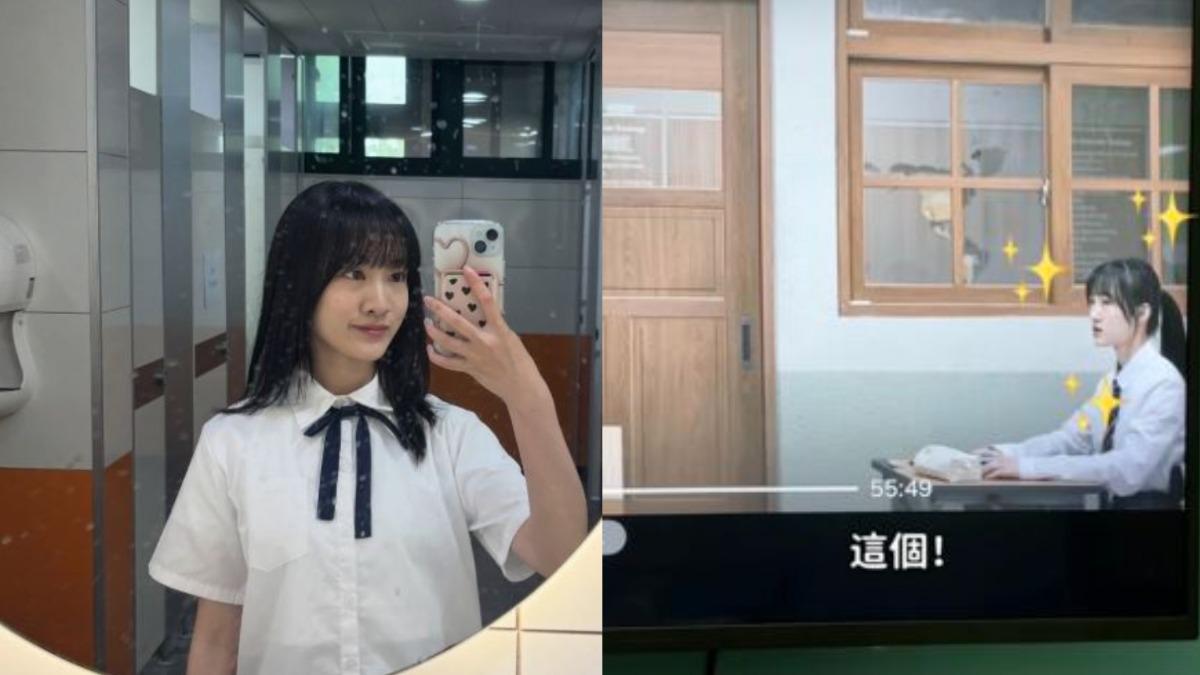 Rina在韓有豐富的臨演經驗。（圖／翻攝自IG）