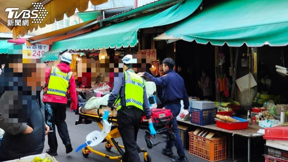 張文案後，全台頻頻發生隨機攻擊事件，苗栗市1名鍾姓男子持刀攻擊朱姓員警後遭擊斃。（圖／TVBS資料畫面）