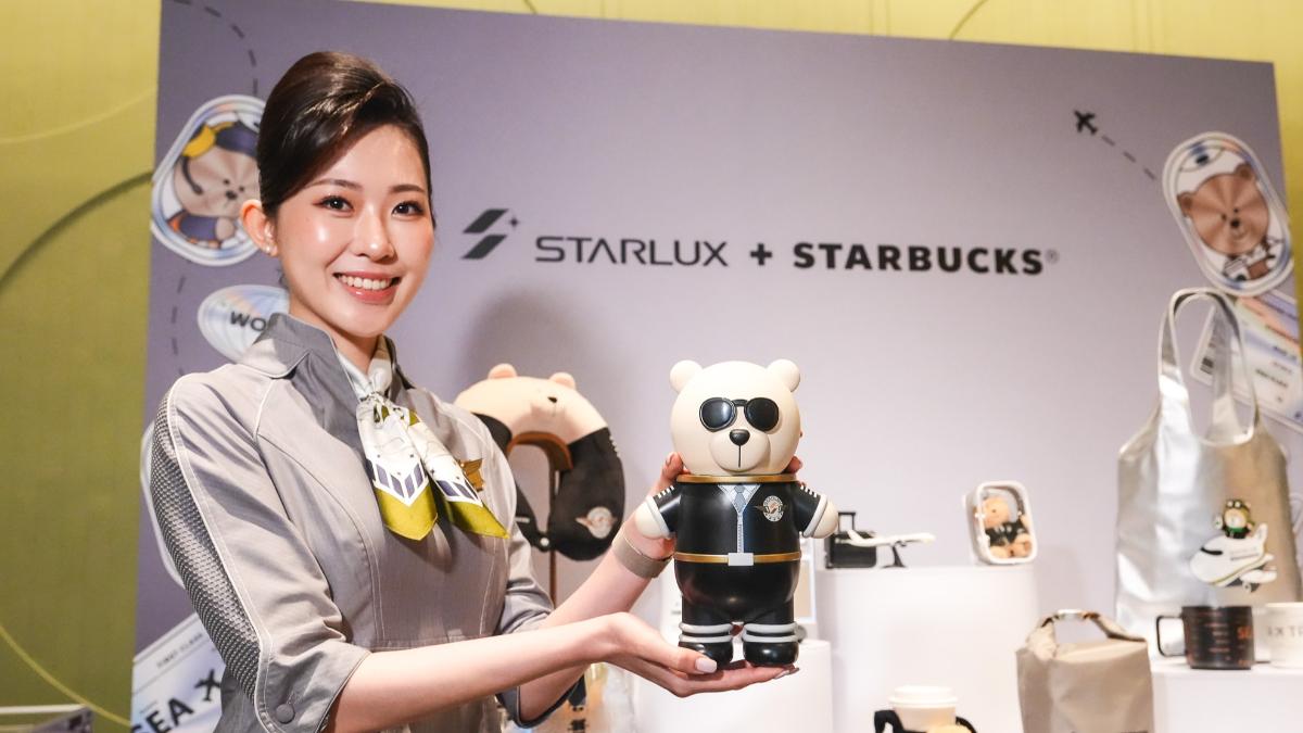 星巴克聯名星宇航空。(圖/業者提供)