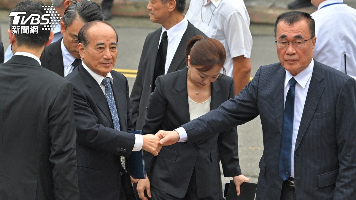 潤泰集團總裁尹衍樑追思禮拜在文山區靈糧山莊舉行，王金平、李四川現身致意。(圖／胡瑞麒攝)