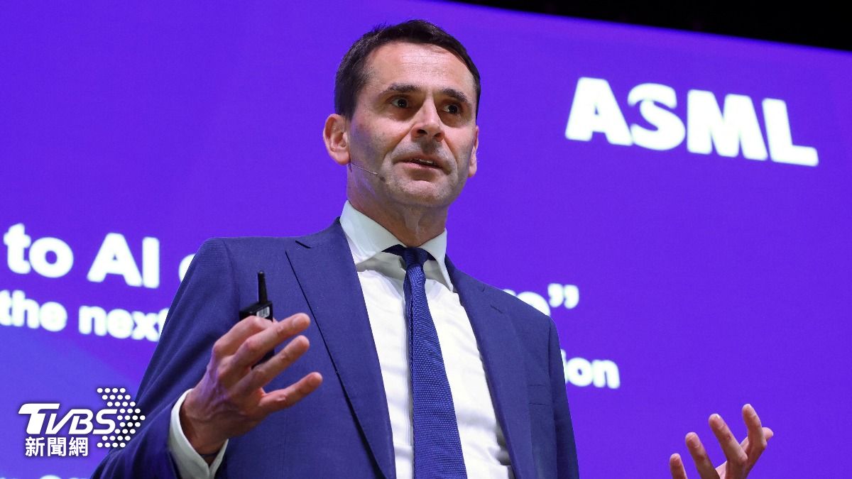 ASML執行長克里斯多夫·富凱（Christophe Fouquet）。（圖／達志影像路透社）