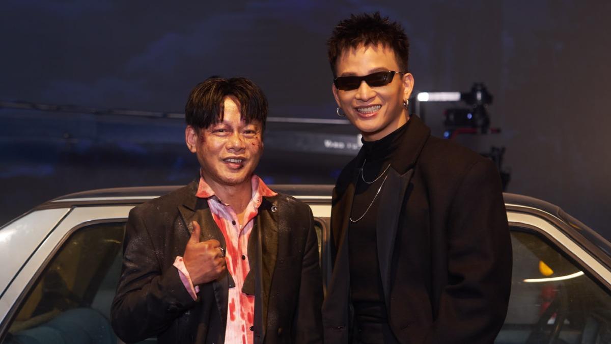 阿斌一直都很欣賞金馬影帝李康生,對於此次合作驚喜不已。(圖/大可文武有限公司提供)