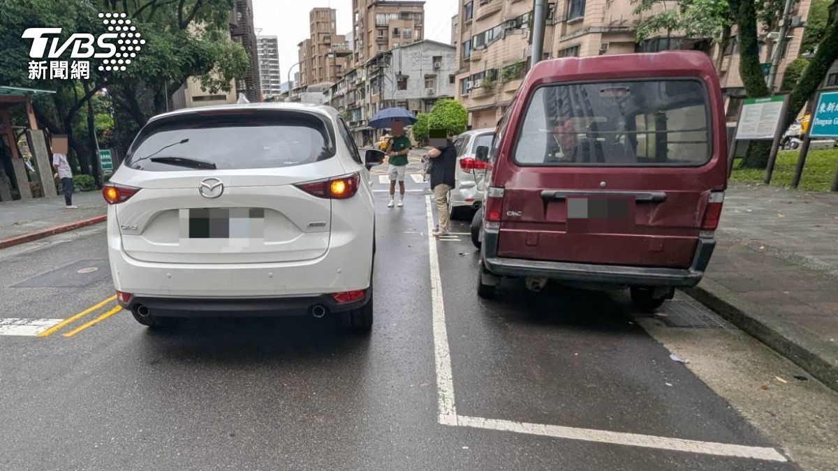 車禍現場外觀。(圖/TVBS)