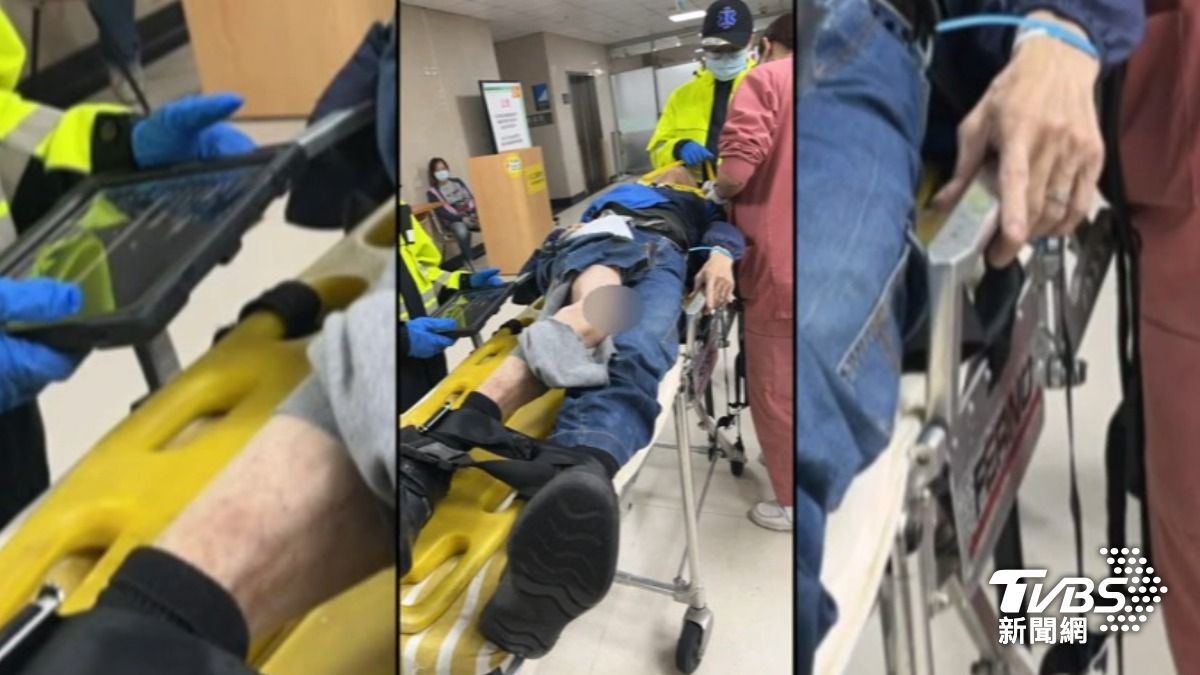 翁捨命救警衛,慘遭毒駕撞死!家屬淚崩:送醫沿路緊握女兒手喊救命。(圖/TVBS)