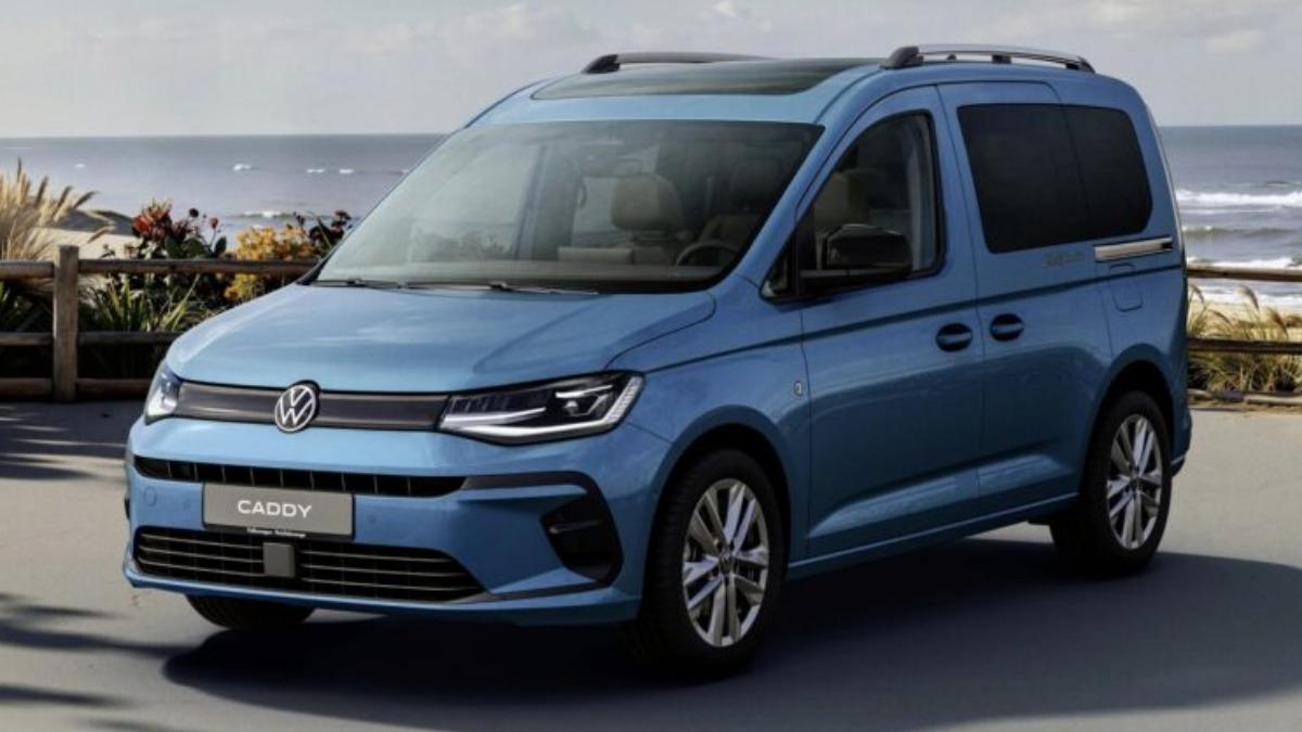 小改款Caddy也推出California露營車。（圖／Volkswagen提供）