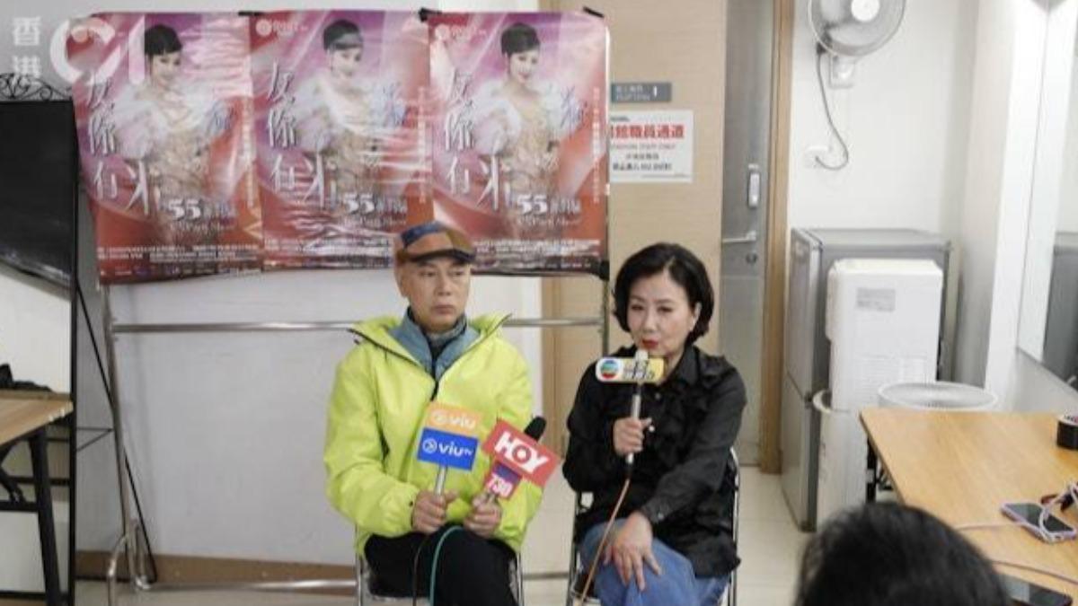 羅家英（左）、汪明荃（右）。（圖／香港01）
