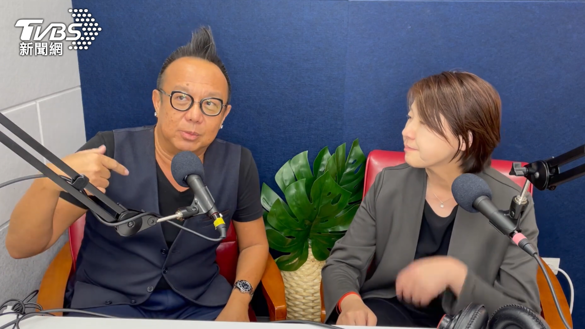 和黃珊珊情同兄妹，黃大煒5年前上訪談節目時就提到女友曾經罹癌，兩人很重視身體健康。（圖／翻攝黃珊珊YouTube）